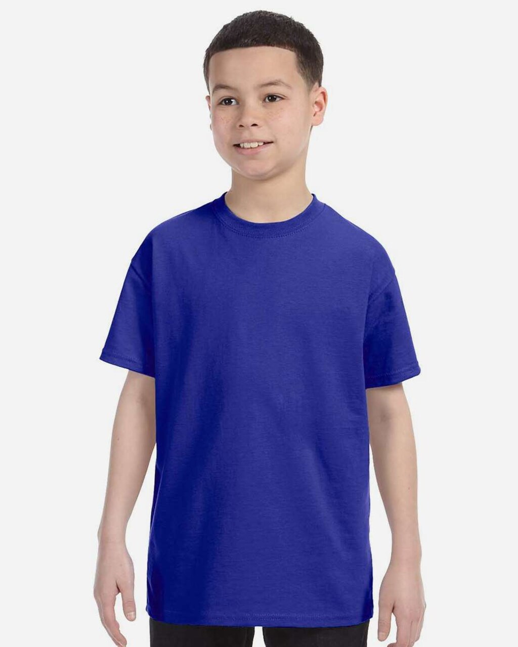 Gildan Heavy Cotton Crewneck Short Sleeve Youth T-Shirt for School Wear & Sports